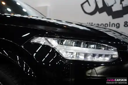 볼보 XC90 차량 흠집방지 본넷 및 헤드라이트 PPF / 수원,광교,동탄 시공 사진