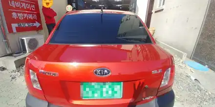 울산반사썬팅 애니가드AP80R 뉴프라이드 에이스카 / 울산 북구 시공 사진