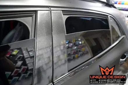 벤츠 GLA45AMG 사틴블랙 풀랩핑, 의정부 랩핑, 카스킨, 유니크디자인 / 의정부 신곡동 시공 사진