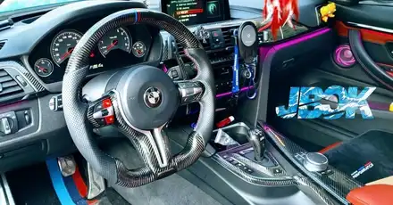 BMW D컷핸들 실내까지 고급스럽게, 주행은 편안하게! / 오산시 두곡동 시공 사진