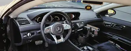 벤츠 CL63AMG 신형핸들개조 제이비커스텀 출고 / 오산,동탄,수원 시공 사진