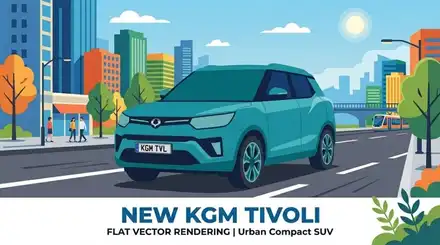 KGM 티볼리 부활할까 중국 전기 SUV 기반 변화 가능성 주목 / 경기 용인 기흥 시공 사진