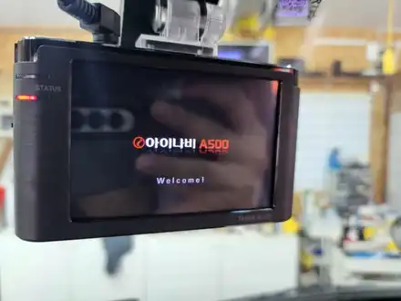 봉고 3 블랙박스 아이나비 A500 설치!! / 인천 계양구 시공 사진