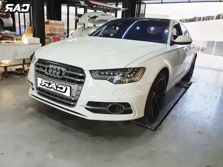 인천 김포 아우디 A6 S6 그릴 디퓨져+머플러팁 튜닝교체 후기 / 김포 양촌읍 시공 사진