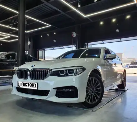 BMW G30 5시리즈 M팩 앞범퍼 중고로 교체했습니다. / 김포 양촌읍 시공 사진