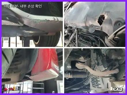 <벤츠 SLK200 사고수리> 자동차 앞범퍼 복원 휠 교체까지 / 김포 양촌읍 시공 사진