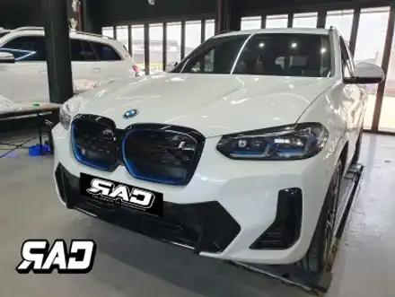 BMW ix3 라디에이터 블루/블랙 그릴 교체 후기! / 김포 양촌읍 시공 사진