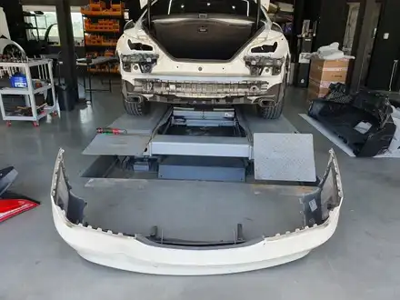 벤츠 W117 CLA200d 사고로 박살난 범퍼,트렁크 보험처리로 AMG 바디킷 했어요! / 김포 양촌읍 시공 사진