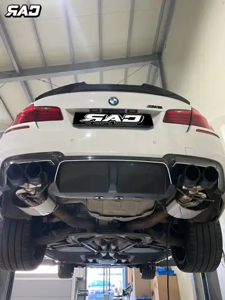BMW M5 배기 튜닝 후기 / 김포 양촌읍 시공 사진