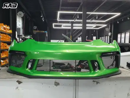 포르쉐 911 사고 후 GT3 RS 바디킷 에이버리 메탈릭 고광택 랩핑까지 / 김포 양촌읍 시공 사진
