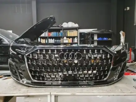 아우디 A8 L 55 대신 60TFSI <라디에이터 그릴> 바꾼 이유는? / 김포 양촌읍 시공 사진
