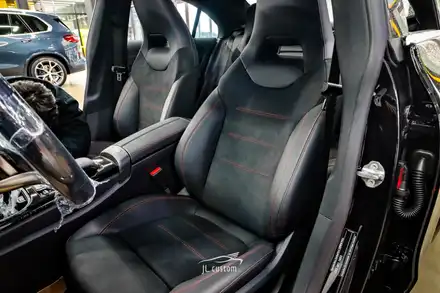 벤츠 CLA 250 실내 편의 옵션의 정석. 순정형 통풍시트 시공 / 제이엘커스 / 하남, 강동, 송파 시공 사진