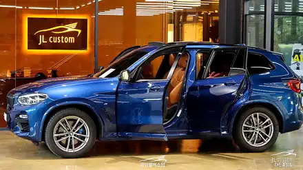 BMW X3 무조건 좋은 통풍시트 옵션 활성화 / 경기도 하남 제이엘커스텀 시공 사진