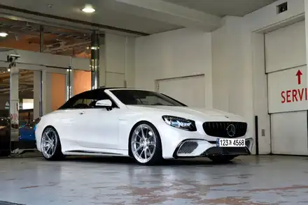 벤츠 S65AMG 쿠페 S클래스 카브리올레 22인치 휠타이어 장착 / 벤츠 / S-클래스 / 고양 일산서구 시공 사진