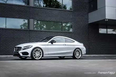 벤츠 C43AMG 휠타이어 장착 BC휠 EH172 / 경기 고양 일산서구 시공 사진