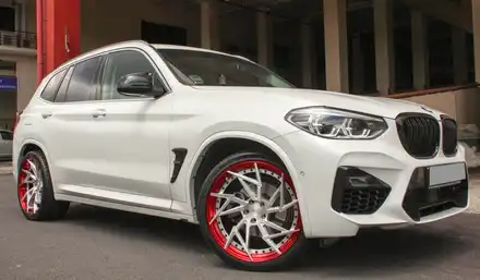 BMW G01 X3 21인치 휠타이어 장착 / 경기 고양 일산서구 시공 사진