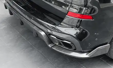 BMW G05 X5 리어 카본 디퓨져 립타입 스포츠 블랙 머플러팁 / 경기 고양 일산서구 시공 사진
