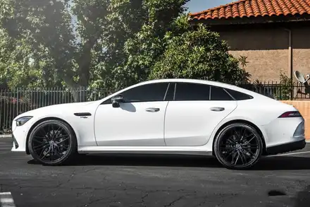 벤츠 GT53 AMG 22인치 휠타이어 장착 벤츠 AMG GT53 / 경기 고양 일산서구 시공 사진
