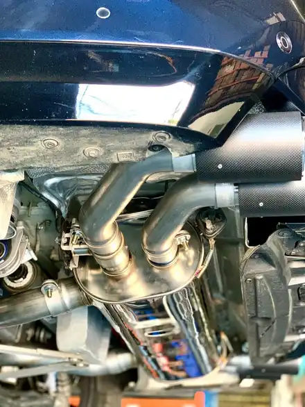 BMW X6M 가변배기시스템 F95 F96 X5M X6M 가변배기시스템 스톤 가변배기 / 경기 고양 일산서구 시공 사진