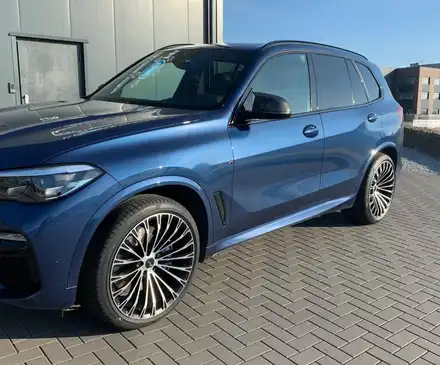 BMW X5 G05 22인치 브레이튼 휠 LS2 모델 휠타이어 장착 / 경기 고양 일산서구 시공 사진