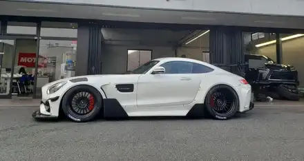 벤츠 AMG GTS 와이드 바디킷 휠타이어 스테이지 3 / 경기 고양 일산서구 시공 사진
