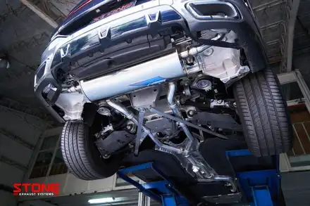 BMW G06 X6 가변배기시스템 X6 40i 가변배기시스템 / 경기 고양 일산서구 시공 사진