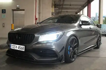 벤츠 CLA 19인치 휠타이어 장착 BC휠 / 경기 고양 일산서구 시공 사진