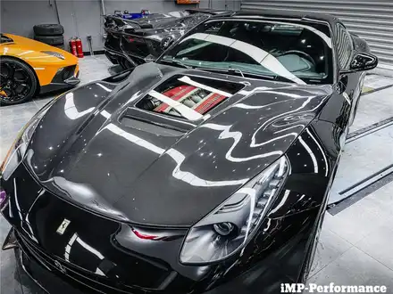 페라리 F12 베를리네타 카본 후드 글라스 후드 IMP 퍼포먼스 / 경기 고양 일산서구 시공 사진