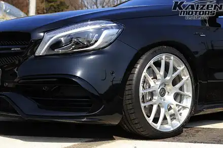 A45AMG 19인치 휠 BC휠 + A45AMG휠 + 19인치휠 + 벤츠휠 / 경기 고양 일산서구 시공 사진