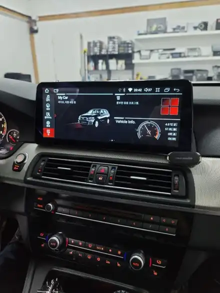 BMW M5 5세대 직구하신 안드로이드 올인원 장착 / 서울 서초, 양재, 개 시공 사진