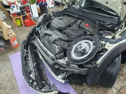 BMW 미니쿠퍼 3.5 세대 F56 사망한 순정클락션을 신품으로 교체하여 답답한 스트레스를 해방시켜 드렸습니다.~~~^^ / 서울 도봉구 시공 사진