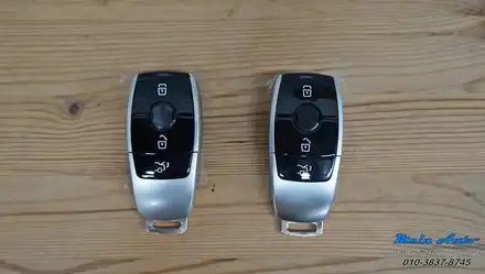 벤츠 E클래스(W212) 모바일 원격 시동 경보기 설치 / 경남 창원 시공 사진