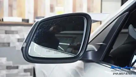 2018년 BMW 4시리즈 그란쿠페(F36) BSA 측후방 센서 S-레이더 & 옵틱글래스 광각 미러 / 경남 창원 시공 사진