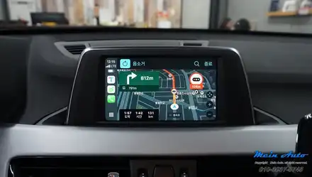 BMW X1(F48) 애플 카플레이 사용을 위한 순정 활성화 코딩 / 경남 창원 시공 사진
