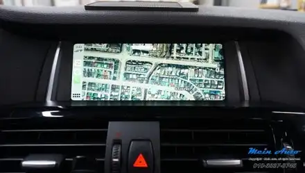BMW X4(F26) 티맵, 카카오 내비, 네이버 지도 사용을 위한 애플 카플레이 & 안드로이드 오토 설치 시공 사진
