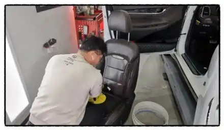 【케렌시아카 자동차튜닝샵】그랜져IG 자동차실내클리닝작업/가죽시트청소/찌든때/먼지/냄새탈취/강남/송파/문정/강동/위례/하남/감일/개롱/오금~ / 서울 송파구 시공 사진