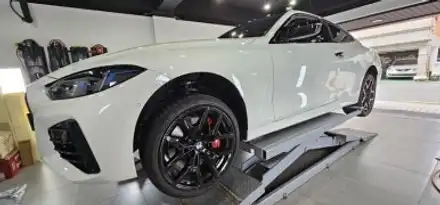 【휠프로텍터】BMW 휠가드/휠보레 19인치 블랙장착완료/휠커버/휠도색대체/휠복원대체/휠림보호/휠스크래치방지/송파휠보레장착점/케렌시아카~ / 서울 송파 시공 사진