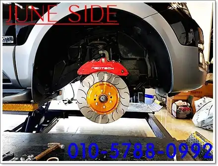 뉴모하비 네오테크  6P &  엔써 380mm 프론트킷    안전을 위한 브레이크 튜닝~[대전자동차튜닝전문업체] / 대전, 세종, 천안 시공 사진
