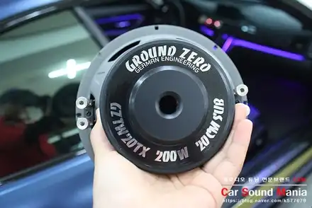 부족한 저역을 위한 솔루션 BMW M4컨버터블 카오디오 튜닝을 완료 수입차카오디오 전문 장착점 신월동 카사운드매니아 / 서울 양천구 강서구 시공 사진