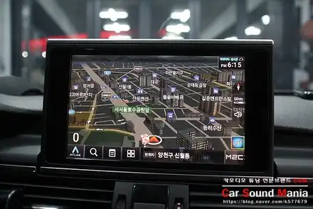 수입차매립 전문점 신월동 카사운드매니아 안드로이드 카블릿 M2c200A 매립 전문점 CSM카오디오 / 서울 양천구 강서구 시공 사진