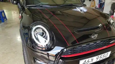 미니쿠퍼 JCW 크롬죽이기 #3M #2080 / 일산,김포,파주 시공 사진