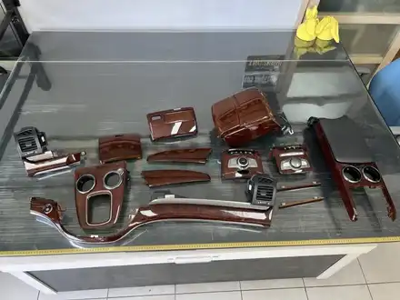 포항 울산 자동차 실내랩핑 쌍용 체어맨W 무광카본으로 우드죽이기 / 포항, 경주 시공 사진