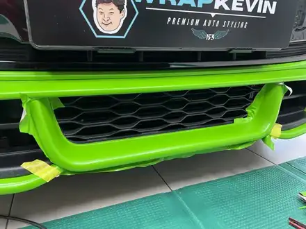 포항랩핑 경주랩핑 미니쿠퍼 JCW 사틴애플그린 전체랩핑, 크롬죽이기 / 포항, 경주 시공 사진
