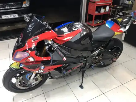 포항 칠곡 바이크랩핑 BMW S1000RR 탱크 랩핑 / 포항, 경주 시공 사진