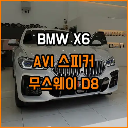 BMW 최적화 사운드튜닝! (하만카돈 비교불가) / 창원,마산,경남 시공 사진