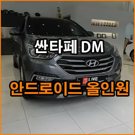 싼타페 DM .  안드로이드 올인원 . / 창원,마산,경남 시공 사진