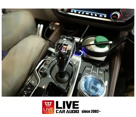 BMW 크리스탈 기어봉 + 스타트버튼 + 조그다이얼 3종세트 / 창원,마산,경남 시공 사진