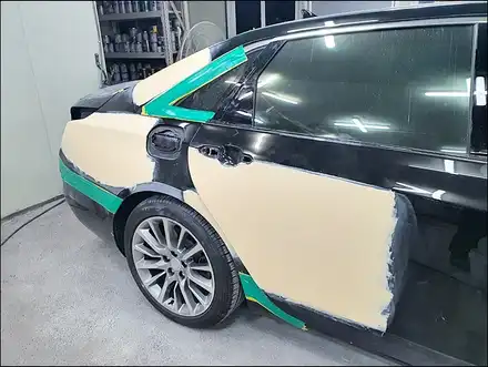 퇴계원판금도색 캐딜락CT6보험수리 흠잡을곳이없네 / 경기 남양주 오남읍 시공 사진