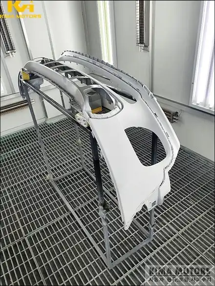 진접 판금도색 미니 클럽맨 범퍼복원 완벽해요 / 경기 남양주 오남읍 시공 사진