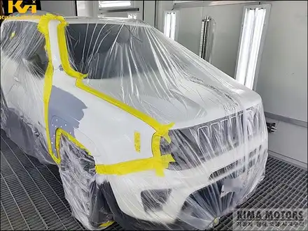 구리 판금도색 지프 레니게이드 고퀄리티 도색 / 경기 남양주 오남읍 시공 사진